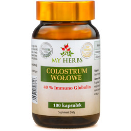 My Herbs Colostrum wołowe 40% Immuno Globulin, 100