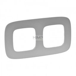 VALENA ALLURE Ramka podwójna - Aluminium Legrand 754392
