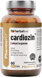 PHARMOVIT Cardiozin Układ Krążenia suplement diety 60 kapsułek