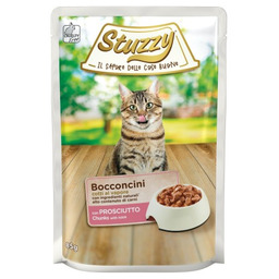 Stuzzy Bocconcini Karma Mokra dla Kota Szynka