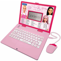 Lexibook, Barbie, edukacyjny i dwujęzyczny laptop w języku