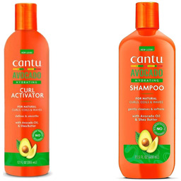 Cantu Avocado Aktywator skrętu 355ml + Szampon