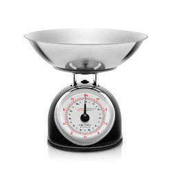 Waga kuchenna z misą Retro Eta Storio czarna