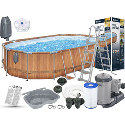 Basen Bestway 610x366x122 Ogrodowy Stelażowy 56719