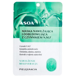 Asoa Maska w płachcie nawilżająca i odbudowująca
