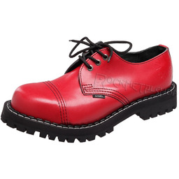 krótkie glany STEEL - FULL RED (3 dziurki)-44