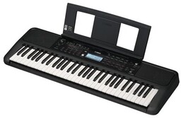 YAMAHA Keyboard PSR-E383 Czarny Do 20 rat 0%
