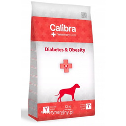 Calibra Vd Dog Diabetes/Obesity 12Kg