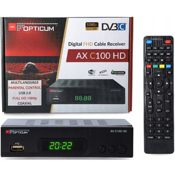 Dekoder Dvb C Pvr do Kablówki Hd Mpeg