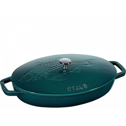 Staub Owalna żeliwna Brytfanna Do Ryb 32 Cm,