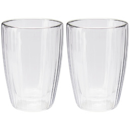 Szklanki termiczne z podwójną ścianką do kawy