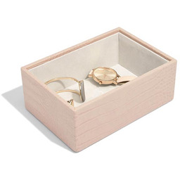 Stackers Organizer na akcesoria S (różowy Croc) Mini