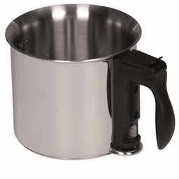 RIESS - Garnek do gotowania mleka z podwójnymi