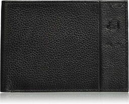Piquadro, Portmonetka dla dorosłych unisex, Czarny (Nero N)