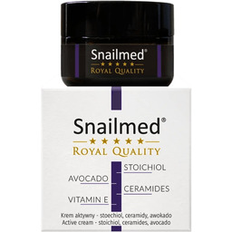 Snailmed Krem naprawczy twarz, szyja, podbródek. 30ml -