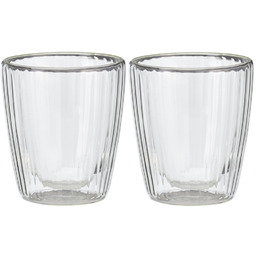 Szklanki termiczne z podwójną ścianką do kawy