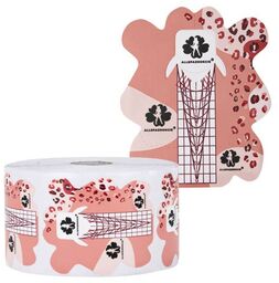 Szablony formy do paznokci Allepaznokcie panterka 500 szt