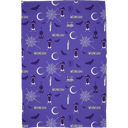 Wednesday oficjalnie licencjonowany koc polarowy, przeznaczony design, super