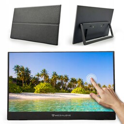 Przenośny Led Monitor Touch Do Telefonu Laptopa 15,6