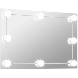 Edinos Prostokątne wiszące lustro LED 60x40 cm C6-R02