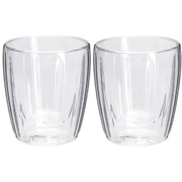 Szklanki termiczne z podwójną ścianką do kawy espresso