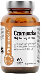 PHARMOVIT Czarnuszka suplement diety 60 kapsułek