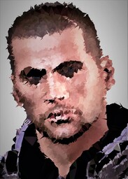 POLYamory - John Shepard, Mass Effect - plakat