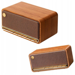 Edifier Mp230 Brązowy Głośnik Bluetooth Retro Usb Aux