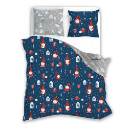 Faro Pościel świąteczna bawełniana 220x200 wzór 081 dwustronna