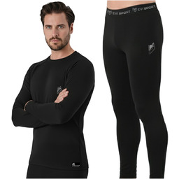 BIELIZNA TERMOAKTYWNA MĘSKA KOMPLET ODZIEŻ TERMICZNA CIEPŁA