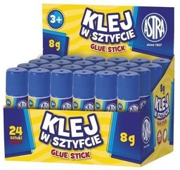 Klej w sztyfcie 8g (24szt) ASTRA