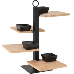 Patera Do Przekąsek serów 37cm 4 poziomy