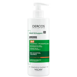 VICHY Dercos Anti-Dandruff Shampoo 2w1 szampon przeciwłupieżowy