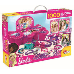 Lisciani, Zestaw Biżuteria Barbie, 1000 elementów