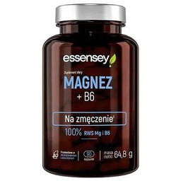 Essensey Magnez + Witamina B6, 90 kaps.