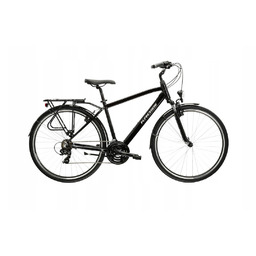 Rower trekkingowy KROSS TRANS 1.0 rozmiar M Czarny