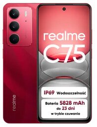 realme C75 8/256GB Ruby Red
