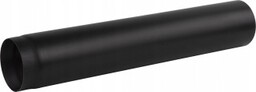 Rura Spalinowa Czarna Fi 180/1000mm Długość 100cm Rura