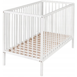 Łóżeczko Dla Noworodka Drewniane Z Drewna Bukowego 60