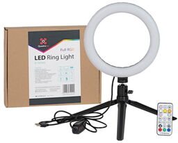 Quadralite LED Ring Light - lampa pierścieniowa, RGB,
