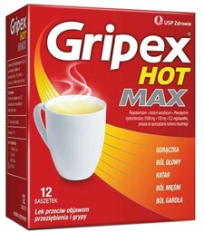 Gripex Hot MAX x12 saszetek