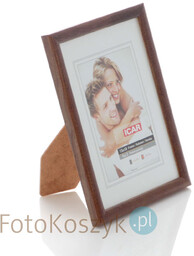 Ramka drewniana ciemny brąz (na zdjęcie 13x18 cm)