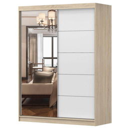 Szafa VISTA 05 150 Dąb sonoma, Biały