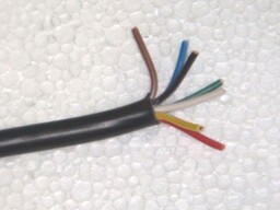 Przewód kabel 7 żyłowy YLYs 6x1+1,5mm2