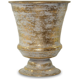 Donica osłonka doniczka metalowa 18,5x16 102217