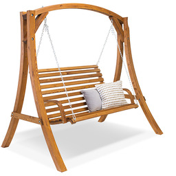 Drewniana huśtawka ogrodowa Borneo Garden Point