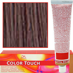 Wella Color Touch, krem tonujący bez amoniaku, 3/66,