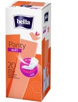 Wkładki higieniczne Bella Panty Soft, 20 sztuk