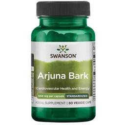 SWANSON Arjuna bark extract - 60 kapsułek KRÓTKA