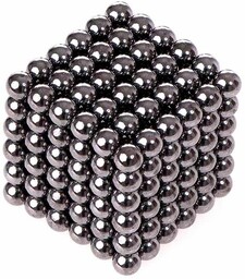 Neocube klocki magnetyczne kulki 5mm czarne 216el.
